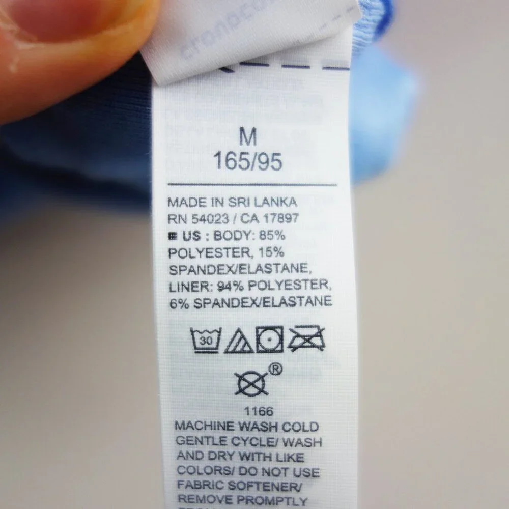 Old Navy Light Support CloudComfy Bandeau Sports Bra in LIGHTHOUSE (M) NWT!